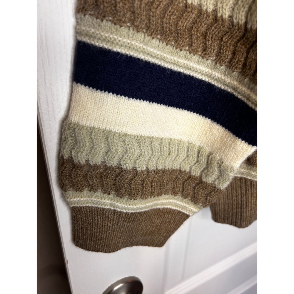 BALTIC BORN Striped Knit Sweater Pullover Long Sleeve Women's XL Cozy Warm - Picture 4 of 6
